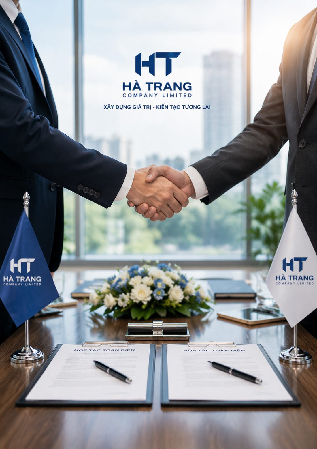 Hợp tác cùng Hà Trang
